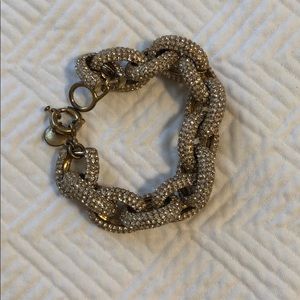 J. Crew Chain Pave Bracelet